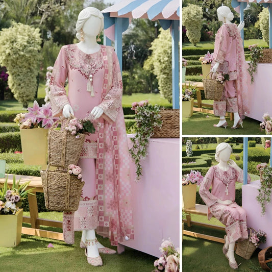 Afza – Floral Printed Suit Set