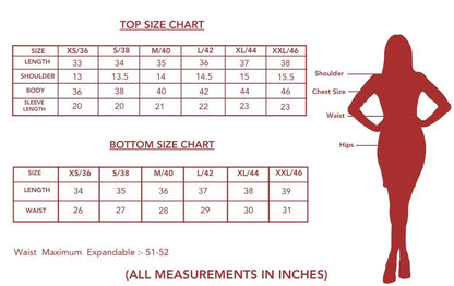 Florin – Pinkish Printed Floral Set