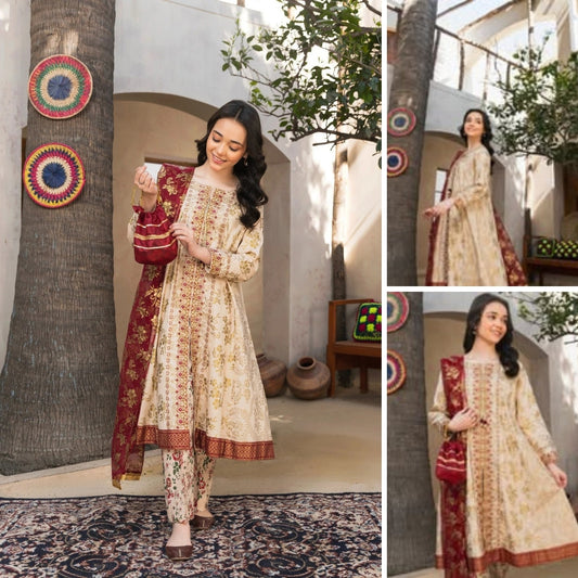 Shanaya – Kids Embroidered Cotton Suit