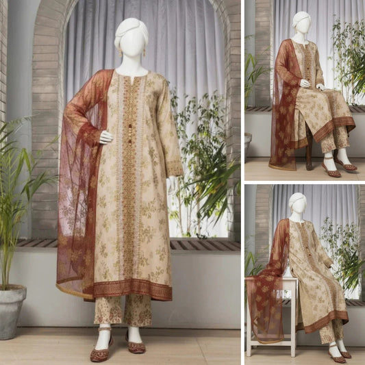 Meher – Premium Cotton Embroidery Suit