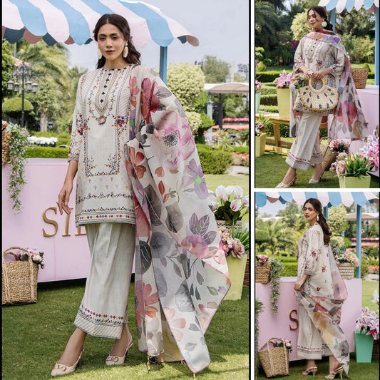 Zara – Floral Printed Suit Set